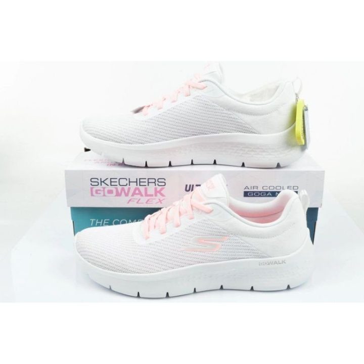Moteriški sportbačiai Skechers Go Walk, balti