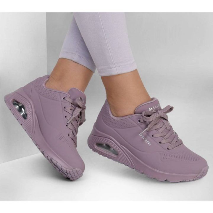 Moteriški sportbačiai Skechers Uno-Stand on Air, pilki