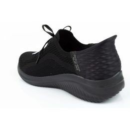 Moteriški suvarstomi sportbačiai Skechers Ultra Flex 3.0, juodi