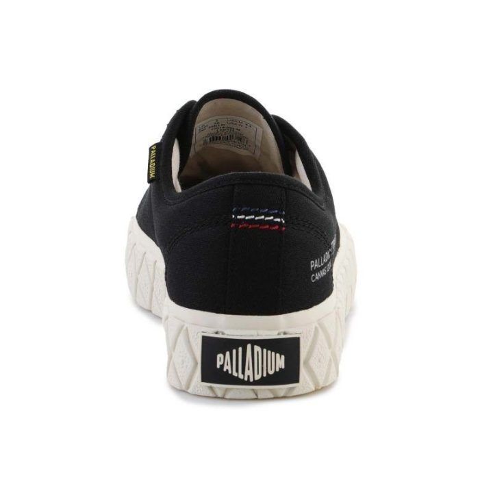 Moteriški sportbačiai Palladium Palla Ace Canvas, juodi ir balti