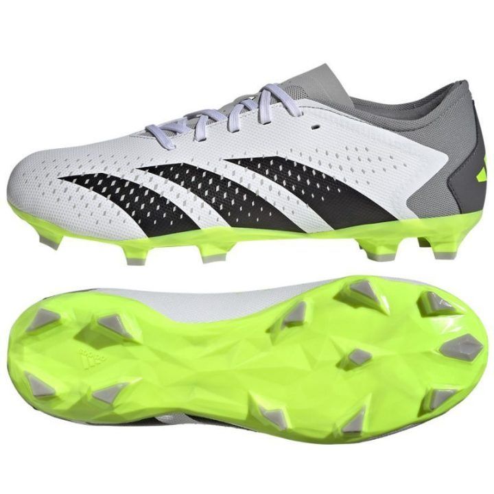 Vyriški futbolo bateliai adidas Predator Accuracy.3 L FG, balti