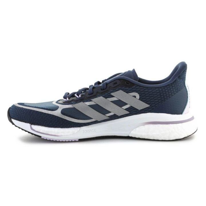 Moteriški bėgimo bateliai adidas Supernova +, tamsiai mėlyni