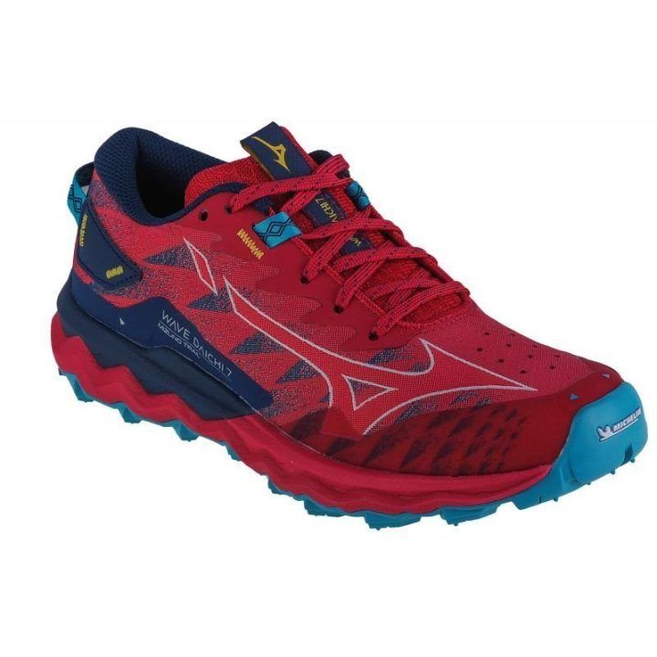 Moteriški bėgimo bekele bateliai Mizuno Wave Daichi 7, raudoni