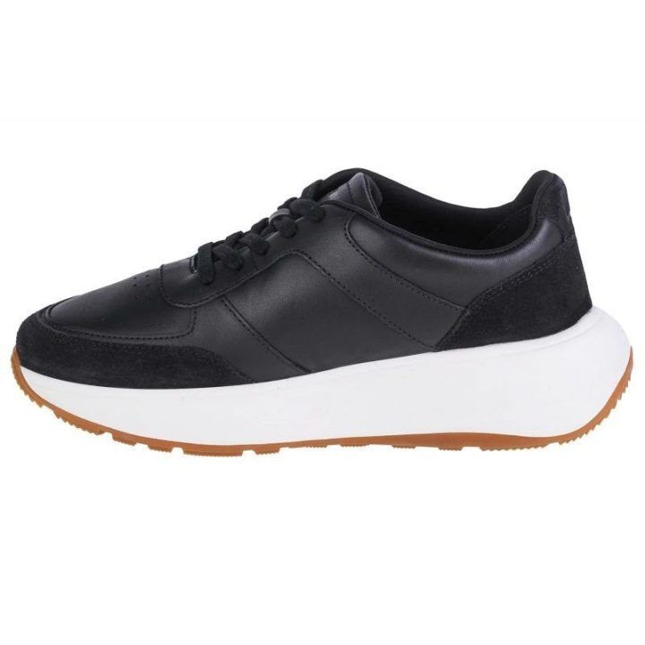 Moteriški laisvalaikio batai su raišteliais FitFlop F-Mode, juodi
