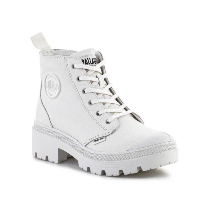 Moteriški odiniai aulinukai Palladium Pallabase Leather, balti