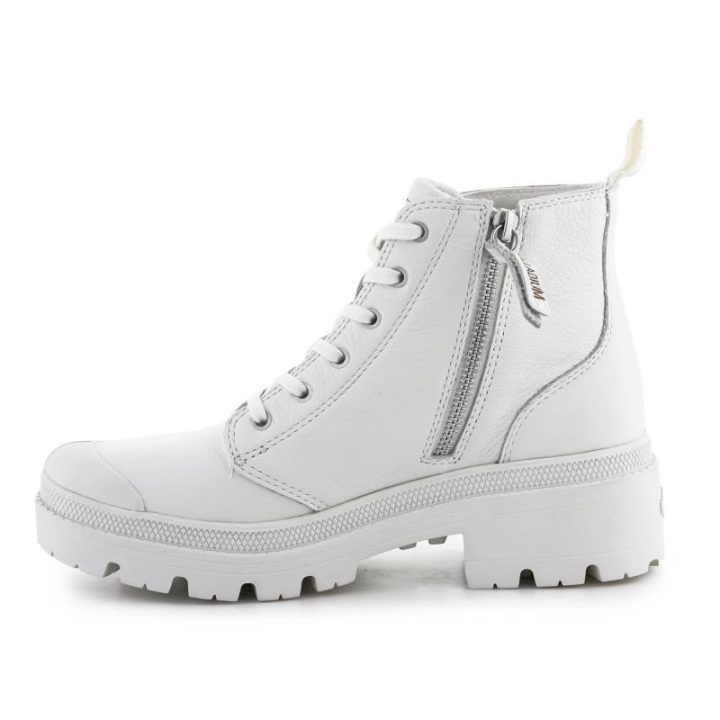 Moteriški odiniai aulinukai Palladium Pallabase Leather, balti