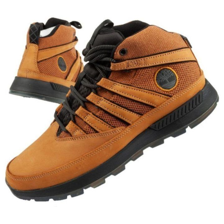 Vyriški odiniai žygio batai Timberland Euro Trekker, rudi