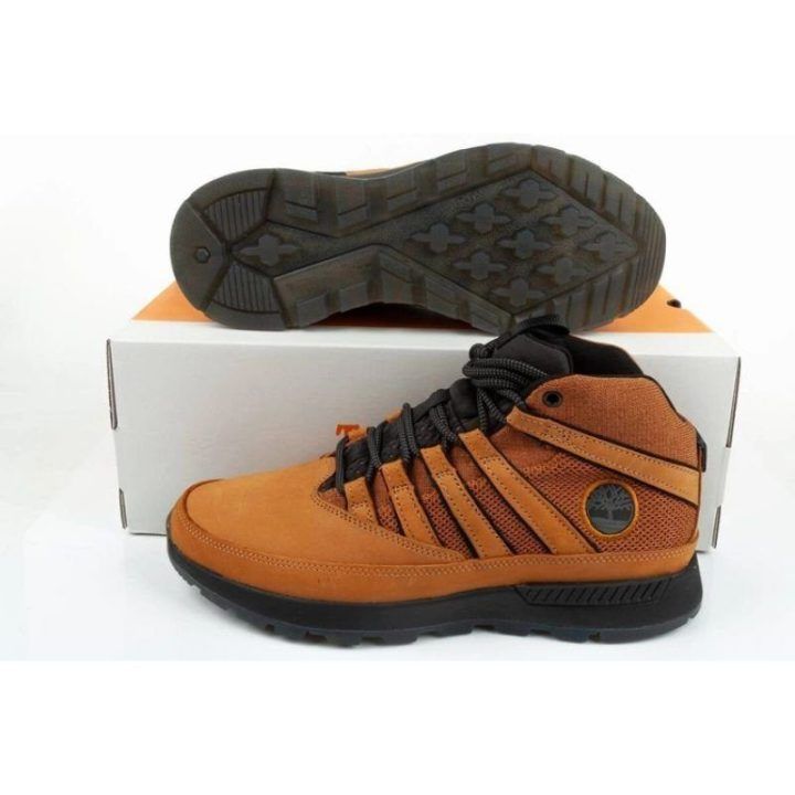 Vyriški odiniai žygio batai Timberland Euro Trekker, rudi