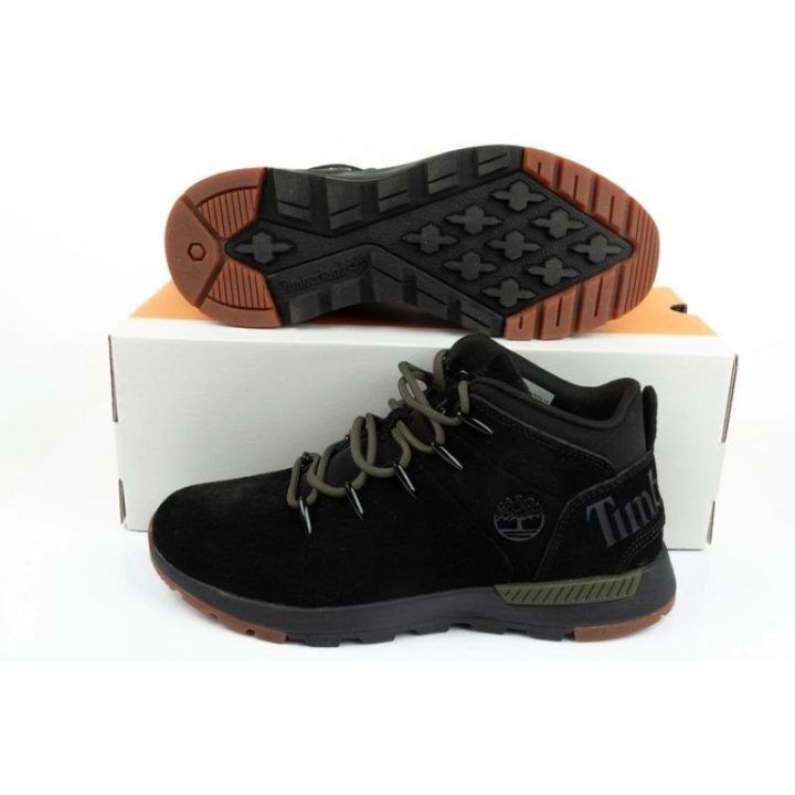 Vyriški odiniai žygio batai Timberland Lace Up, juodi