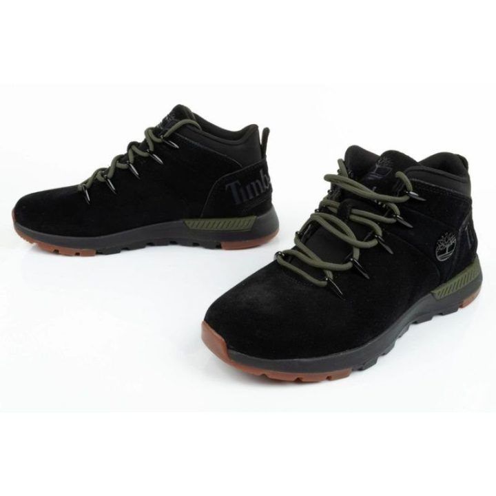 Vyriški odiniai žygio batai Timberland Lace Up, juodi
