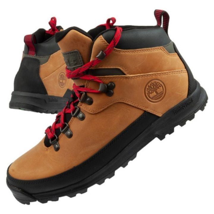 Vyriški odiniai žygio batai Timberland World Hiker Mid, rudi