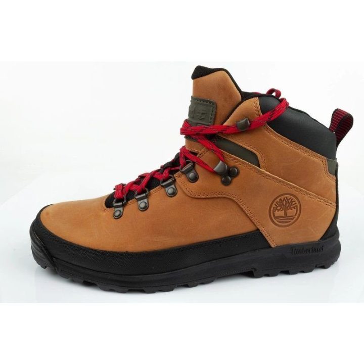 Vyriški odiniai žygio batai Timberland World Hiker Mid, rudi