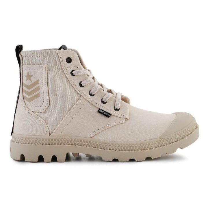 Moteriški aulinukai Palladium Pampa Hi Army, smėlio
