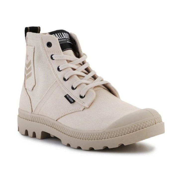 Moteriški aulinukai Palladium Pampa Hi Army, smėlio