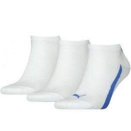 Medvilninės pėdutės Puma Lifestyle, 6 poros, baltos