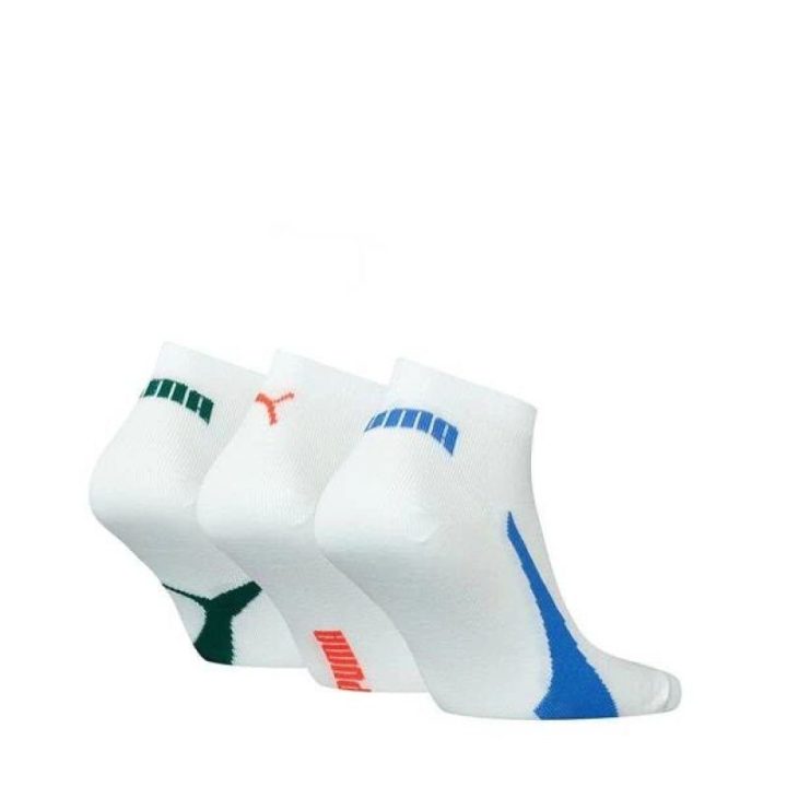 Uniseks medvilninės kojinės Puma Quarter, 6 poros, baltos