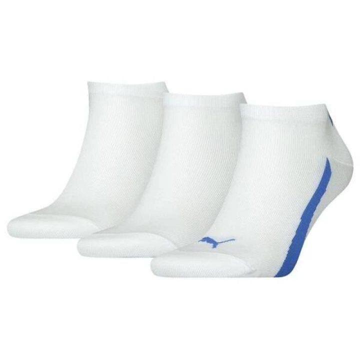 Uniseks medvilninės kojinės Puma Quarter, 6 poros, baltos