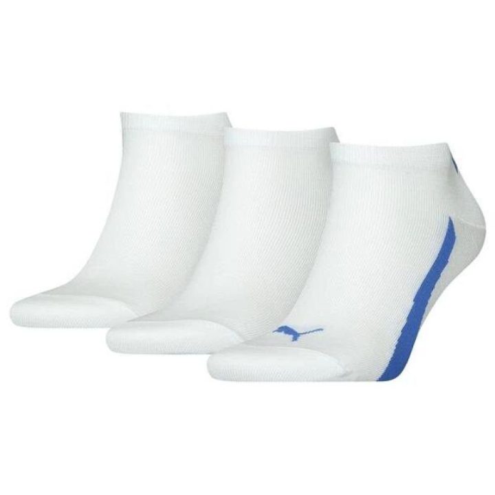 Uniseks medvilninės kojinės Puma Quarter, 6 poros, baltos