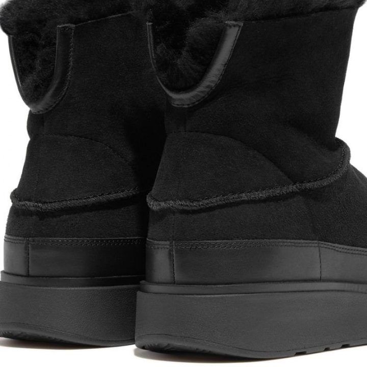 Moteriški avikailiniai aulinukai FitFlop GEN-FF, juodi
