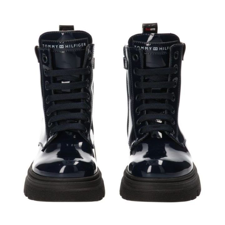Moteriški aulinukai su raišteliais Tommy Hilfiger, juodi