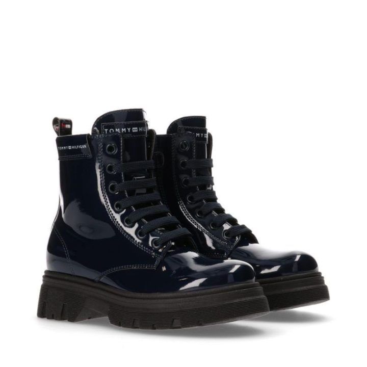 Moteriški aulinukai su raišteliais Tommy Hilfiger, juodi