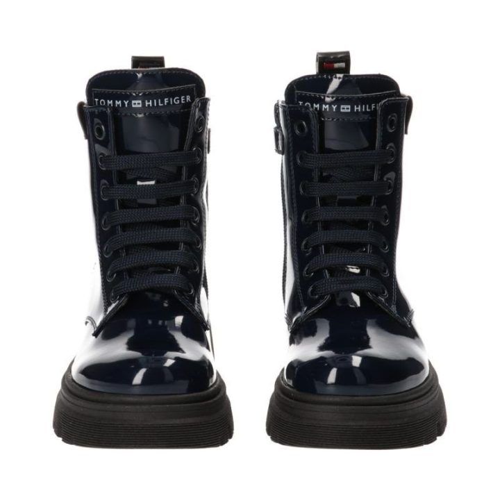 Moteriški aulinukai su raišteliais Tommy Hilfiger, juodi