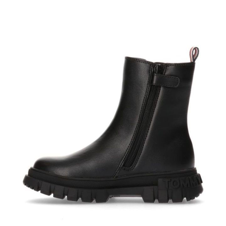 Moteriški odiniai aulinukai su storu padu Tommy Hilfiger, juodi