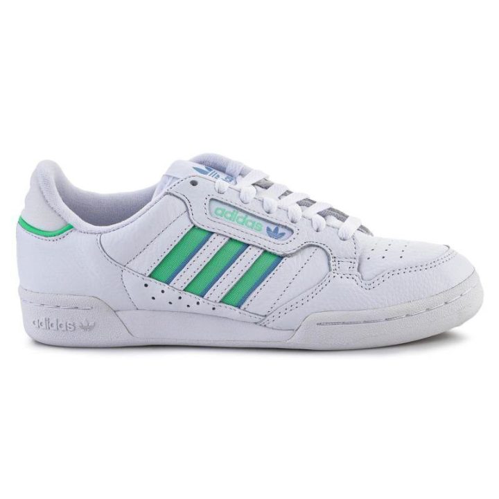 Moteriški laisvalaikio batai adidas Continental 80 Stripes, balti