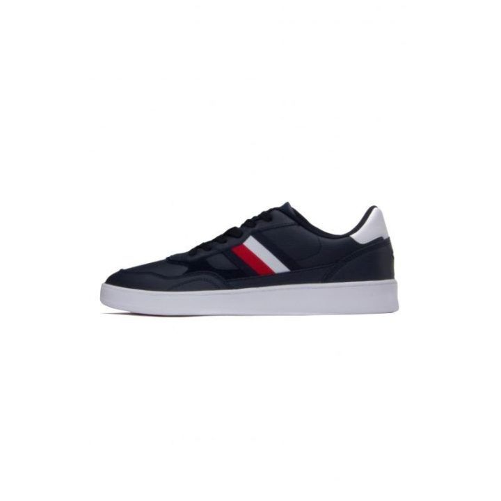 Vyriški sportbačiai Tommy Hilfiger Court Cupsole, tamsiai mėlyni