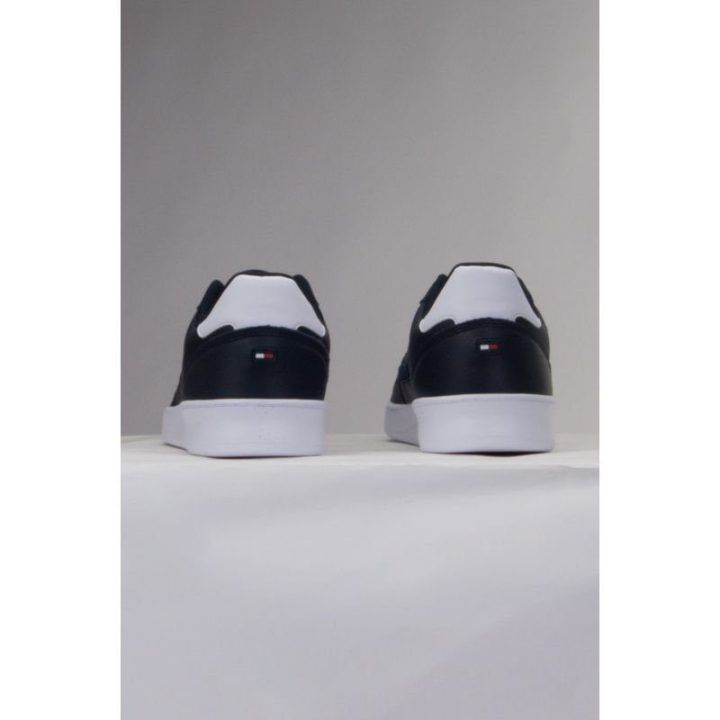 Vyriški sportbačiai Tommy Hilfiger Court Cupsole, tamsiai mėlyni