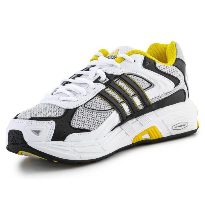 Bėgimo bateliai adidas Response CL, balti, pilki ir geltoni