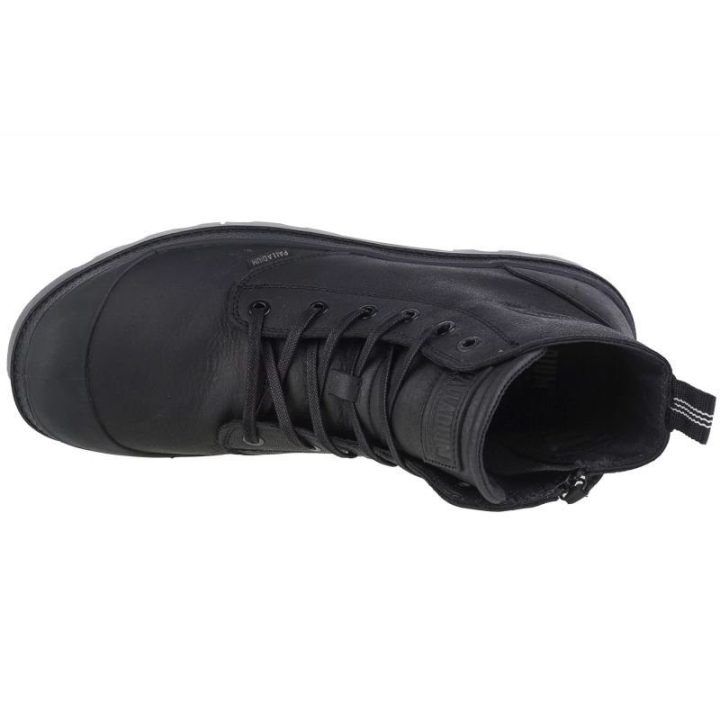 Vyriški odiniai auliniai batai Palladium Pampa Zip Lth Ess, juodi