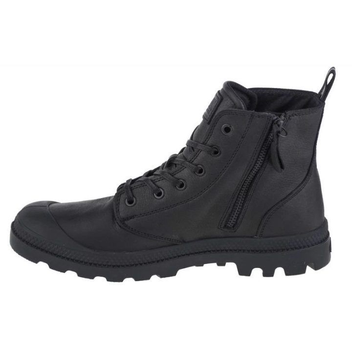 Vyriški odiniai auliniai batai Palladium Pampa Zip Lth Ess, juodi