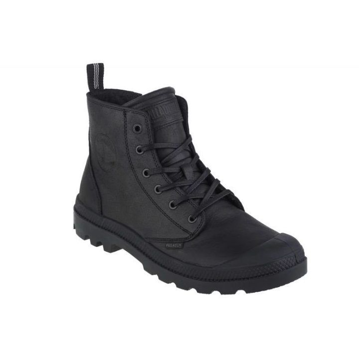 Vyriški odiniai auliniai batai Palladium Pampa Zip Lth Ess, juodi