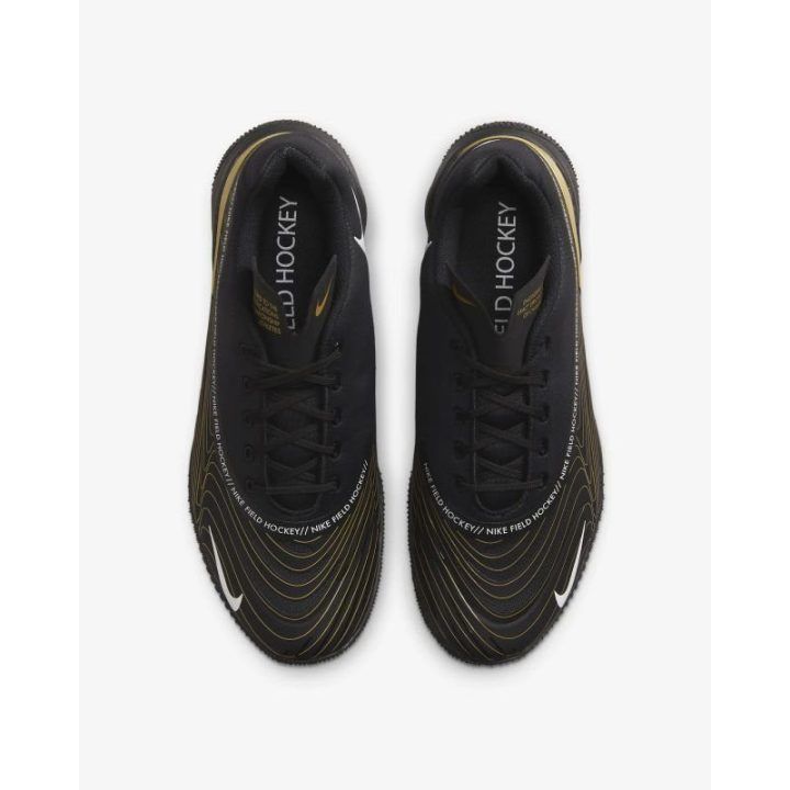 Vyriški žolės riedulio bateliai Nike Vapor Drive, juodi ir aukso