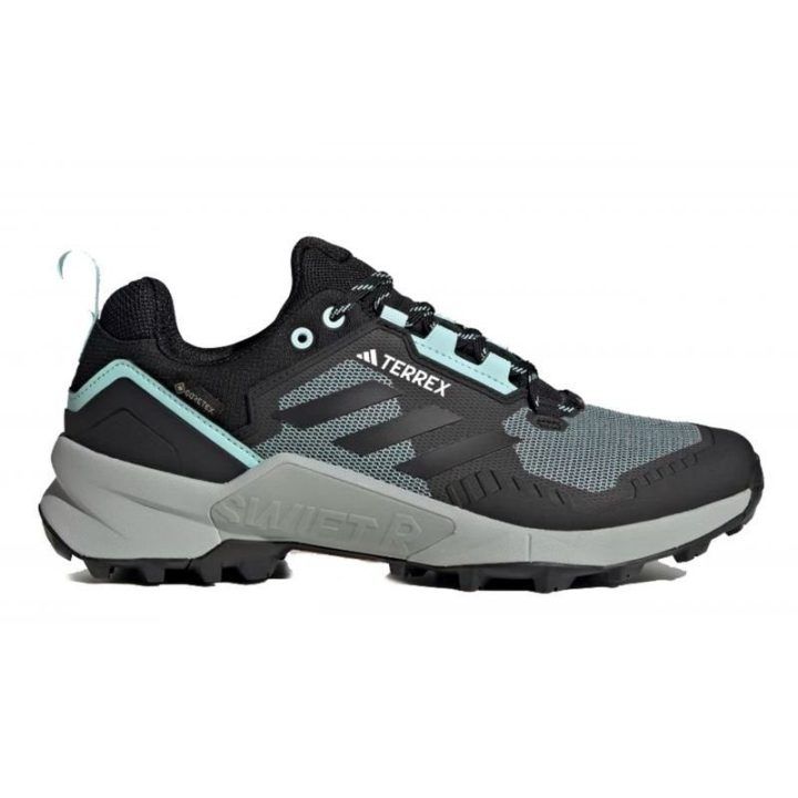 Vyriški žygio batai adidas Terrex Swift R3 GTX, juodi ir mėtiniai