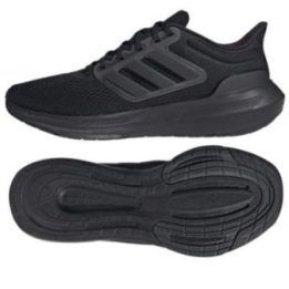 Vyriški žemo profilio bėgimo bateliai adidas Ultrabounce, juodi