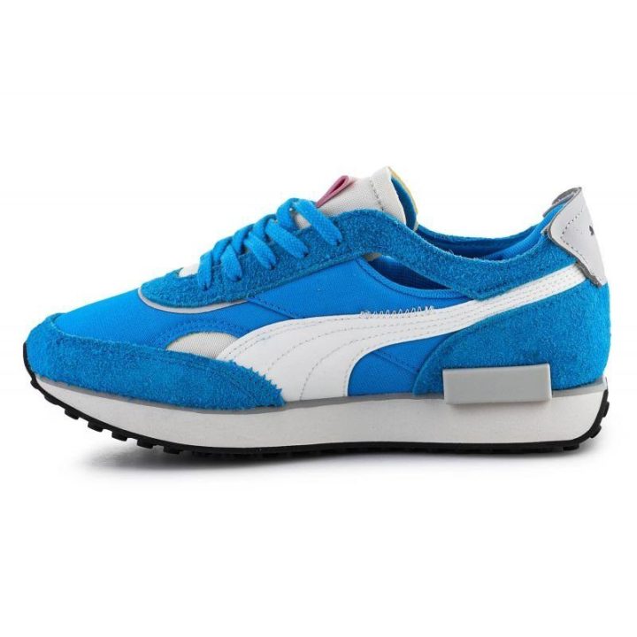 Moteriški sportbačiai Puma Future Rider Cut-Out Vintage, mėlyni
