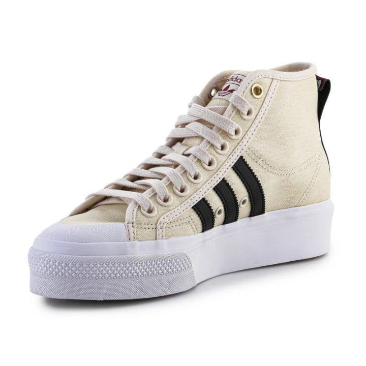Moteriški sportbačiai su platforma adidas Nizza Platform Mid