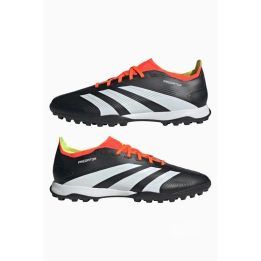 Vyriški futbolo bateliai su guminiais dygliais adidas Predator League, juodi, raudoni ir balti
