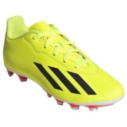 Vyriški futbolo bateliai adidas X Crazyfast Club FxG, geltoni, raudoni ir juodi