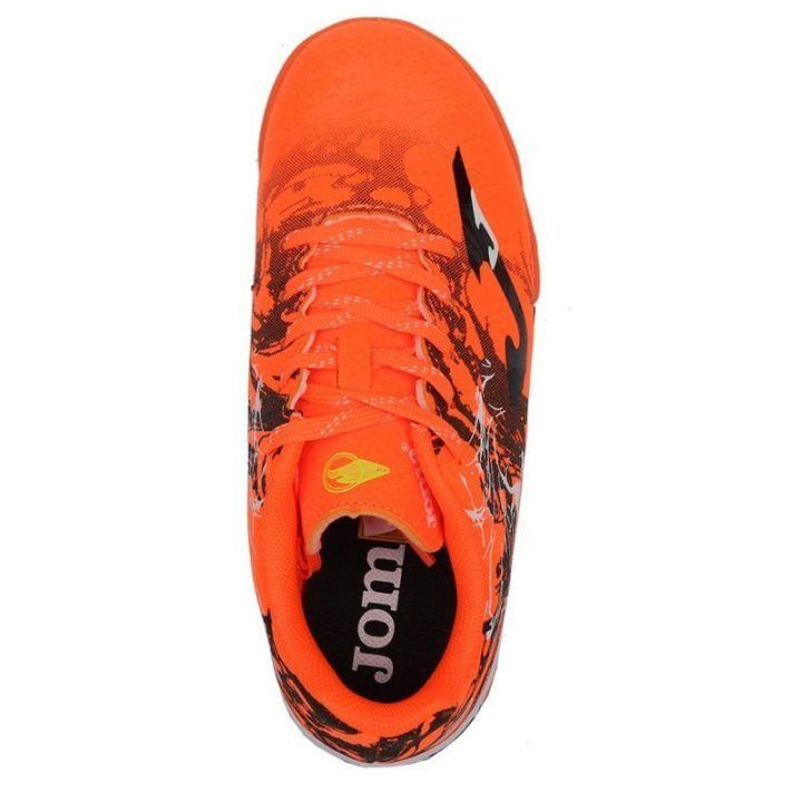 Vaikiški futbolo bateliai dirbtinei vejai Joma Super Copa 2408, oranžiniai
