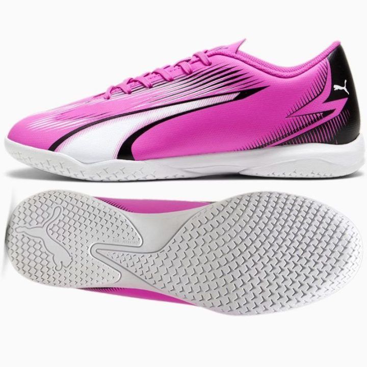 Vyriški salės futbolo bateliai Puma Ultra Play, rožiniai
