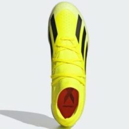 Vyriški salės futbolo bateliai adidas X Crazyfast League, geltoni