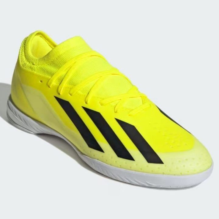 Vyriški salės futbolo bateliai adidas X Crazyfast League, geltoni