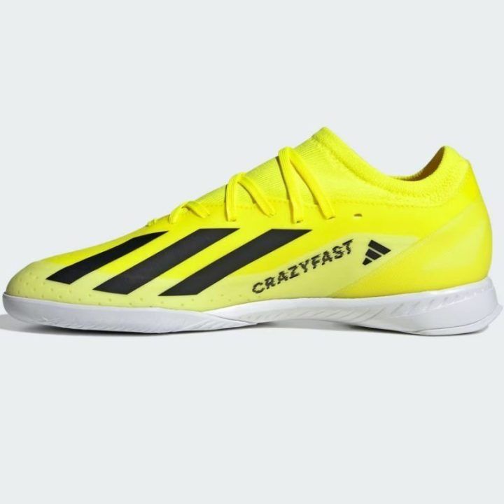 Vyriški salės futbolo bateliai adidas X Crazyfast League, geltoni