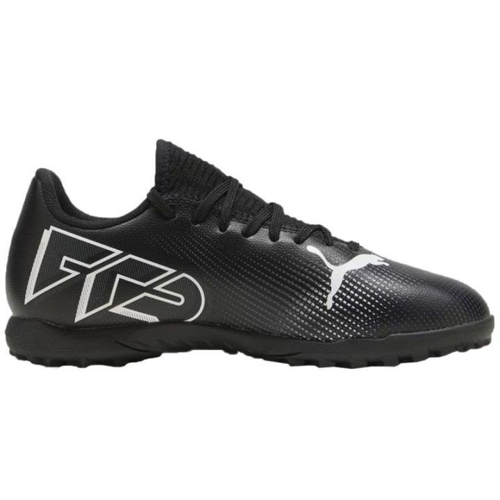 Futbolo bateliai berniukams Puma Future 7 Play TT, juodi