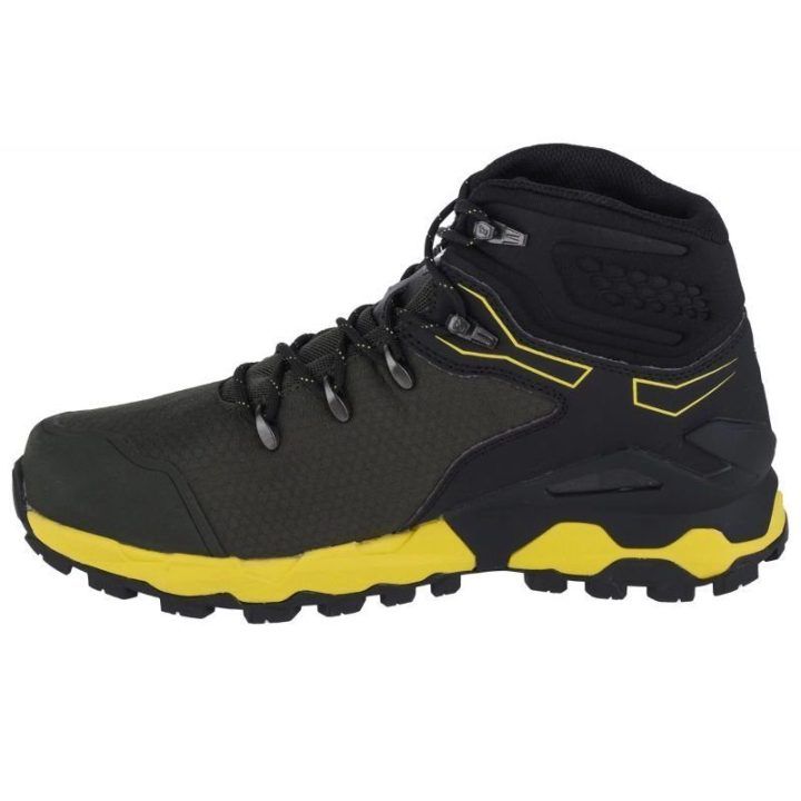 Vyriški aukšti batai INOV-8 Roclite Pro G 400 GTX V2, juodi ir žali