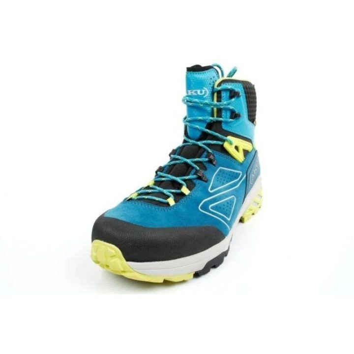 Vyriški žygio batai su GORE-TEX AKU Reactive GTX, mėlyni