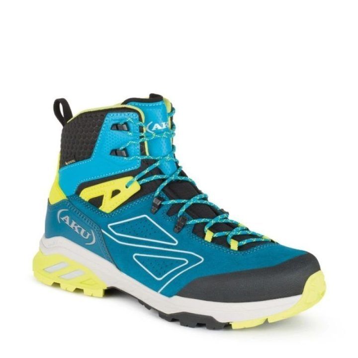 Vyriški žygio batai su GORE-TEX AKU Reactive GTX, mėlyni